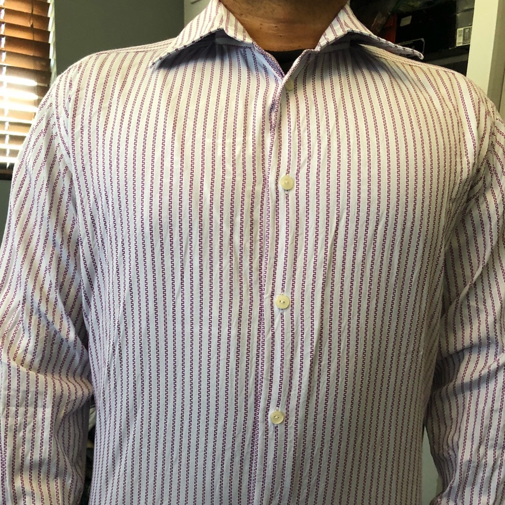 Versace button up - Picture 2 of 3